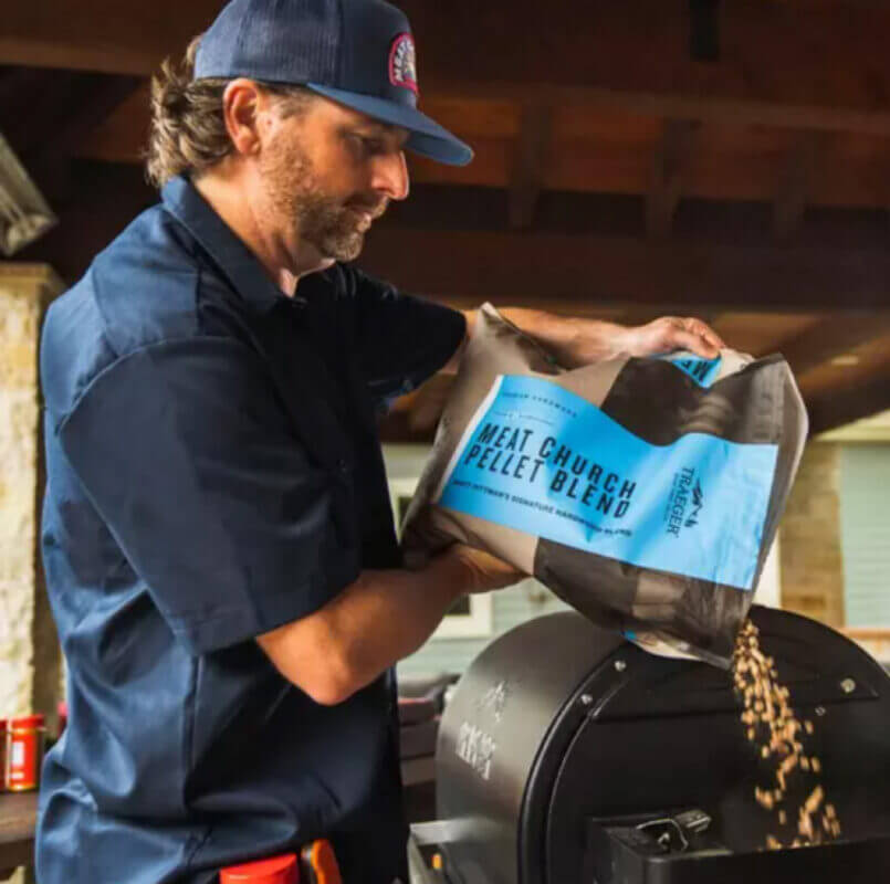 Meat Church Pellets för Traeger grills Born bbq & kök