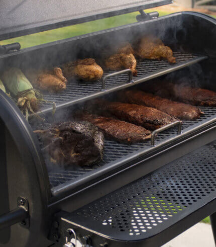 Char-Griller Grand Champ – Offset Smoker - Smoking