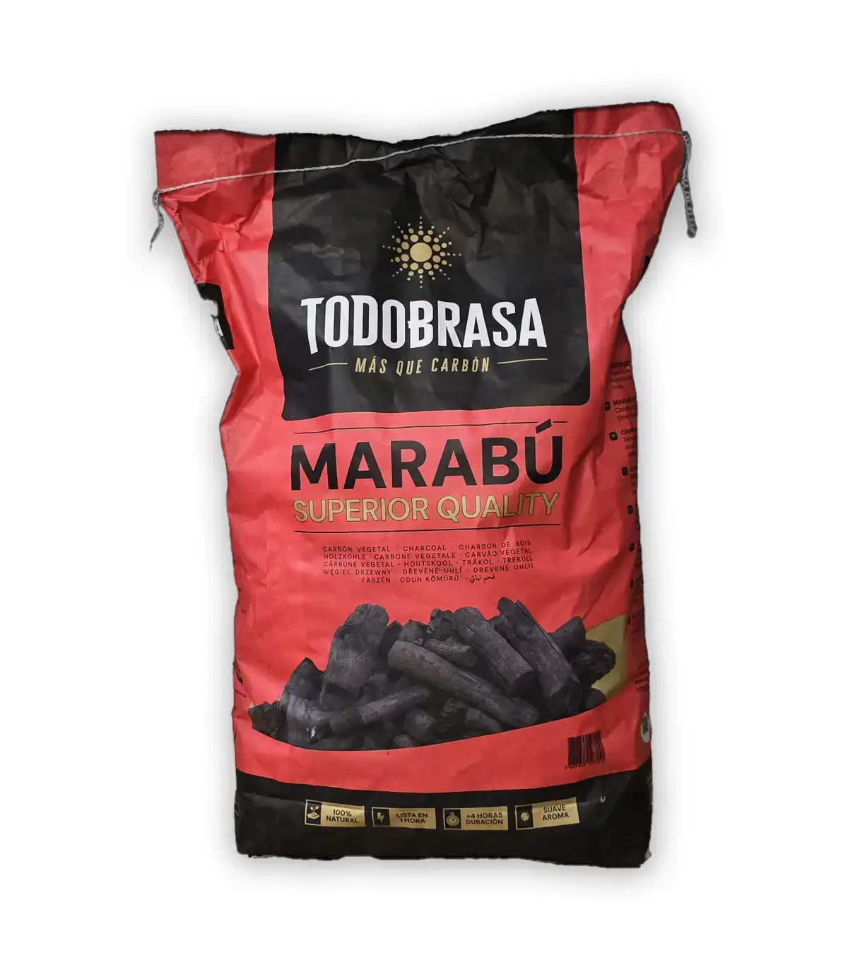 Todobrasa Marabu grillkol, 10 kg säck Todobrasa Marabu grillkol, 10 kg säck